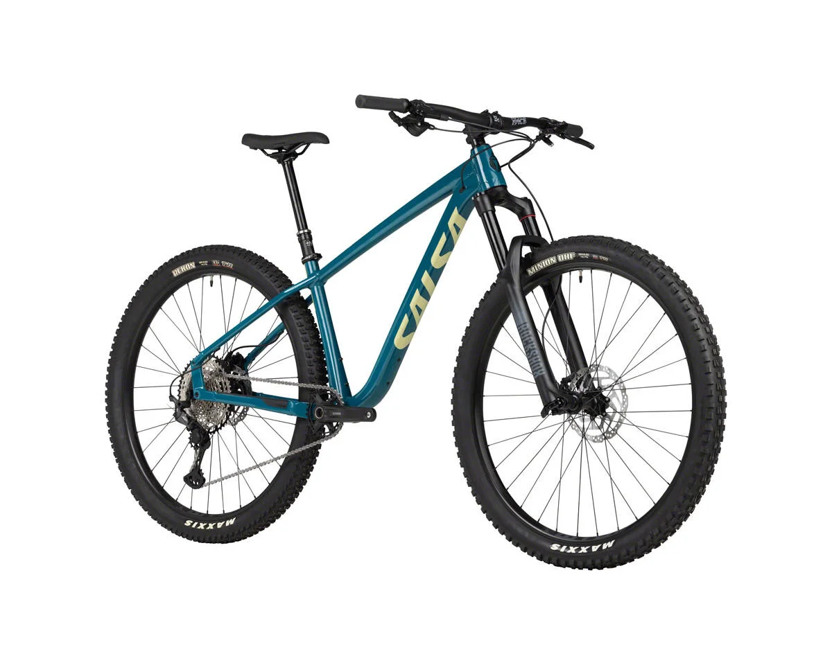 Salsa Timberjack XT 29 Hardtail Mountain Bike (Blue) (XL) - view 2